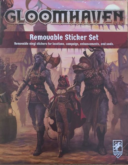 Hovedbilde Gloomhaven Removable Sticker Set 2nd. Edition