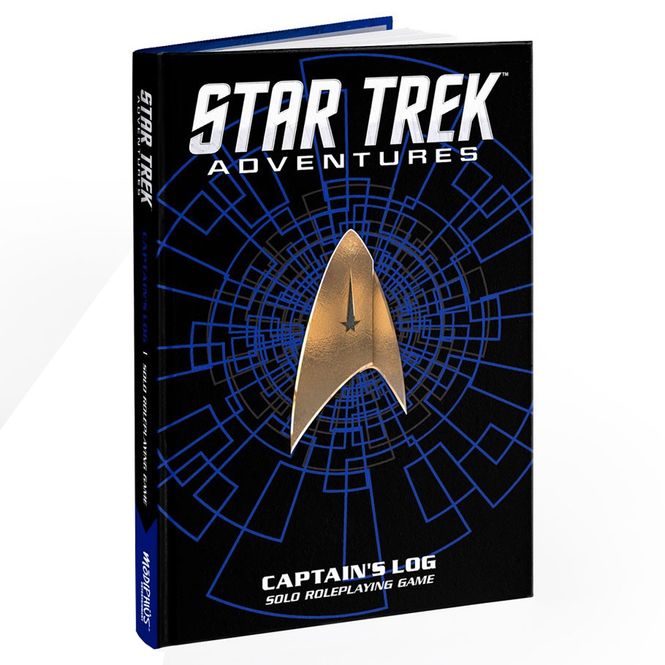 Hovedbilde Star Trek Adventures Captains Log Solo RPG ...