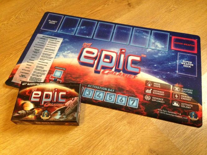 Hovedbilde Tiny Epic Galaxies Game Mat OOP