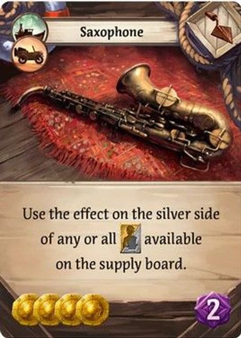 Hovedbilde Lost Ruins of Arnak Saxophone Promo Card