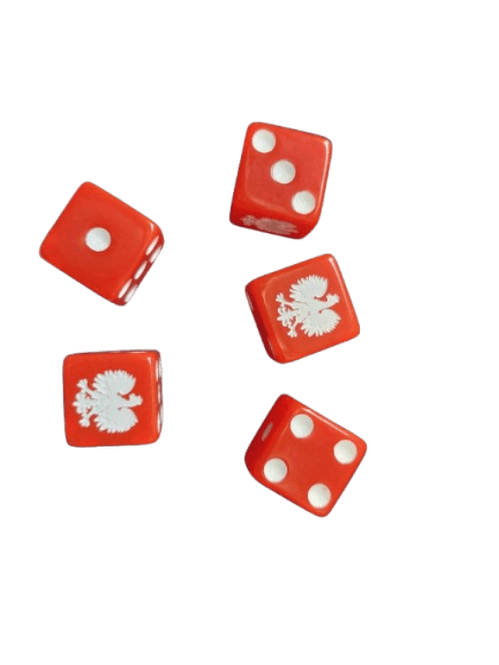 Hovedbilde WWII Polish D6 Dice Set OOS