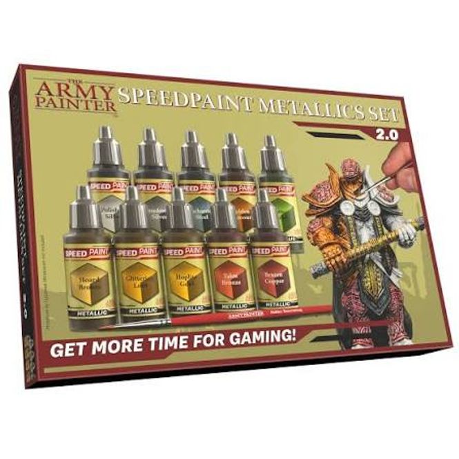 Hovedbilde Army Painter  Speedpaint Metallics Set 2.0