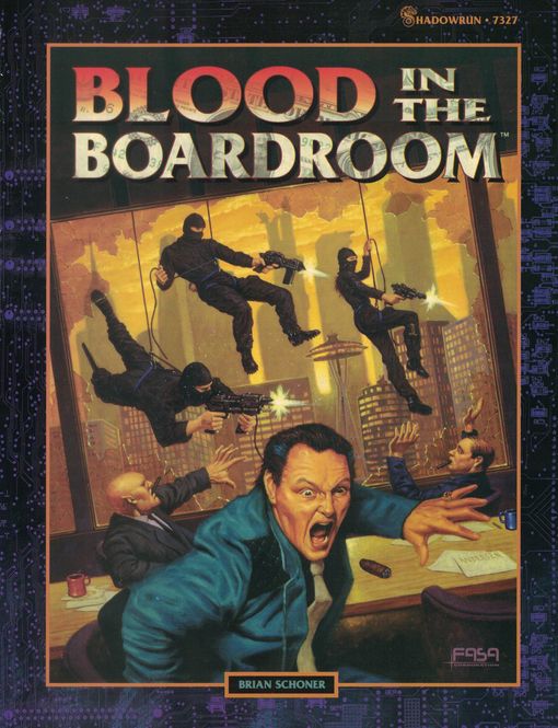 Hovedbilde Shadowrun: Blood in the Boardroom (3E)