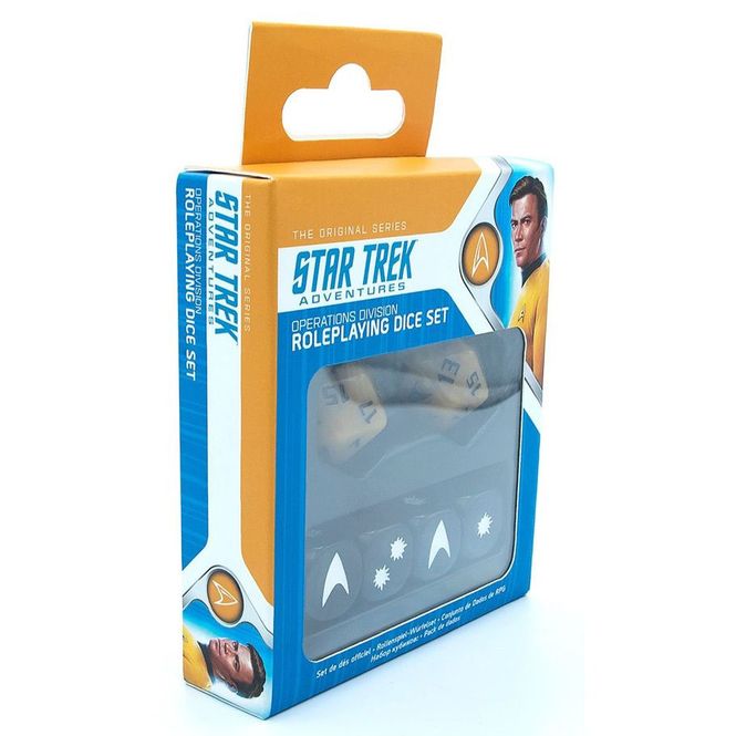 Hovedbilde Star Trek Adventures Operations Division Dice Set