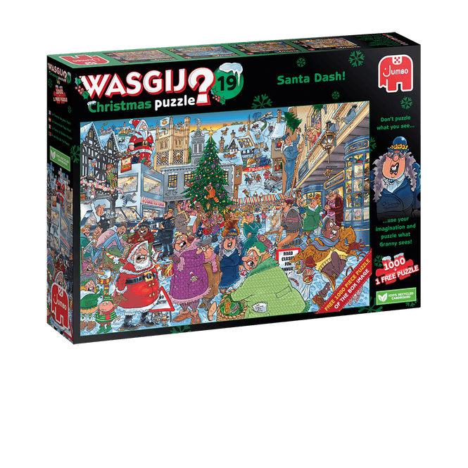 Hovedbilde Wasgij Christmas 22: Not so Silent Night (1000 ...