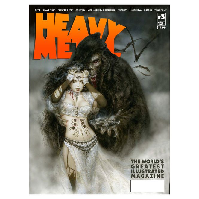 Hovedbilde Heavy Metal #3A Luis Royo Cover