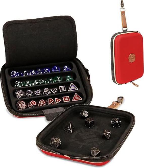 Hovedbilde Designer Edition Dice Case & Tray Red