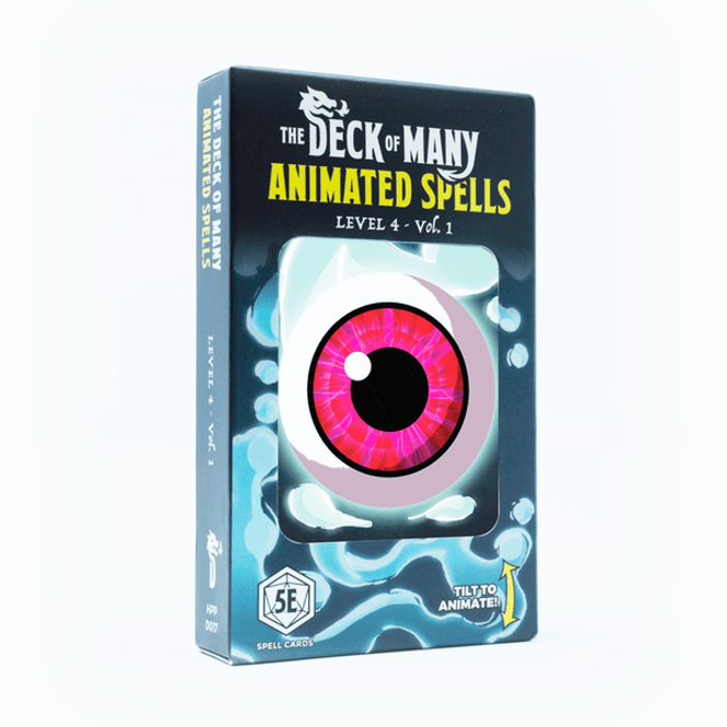 Hovedbilde Deck of Animated Spells Level 4 Volume 1 5E
