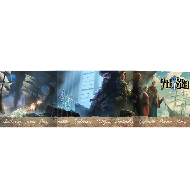 Hovedbilde 7th Sea Gamemaster Screen