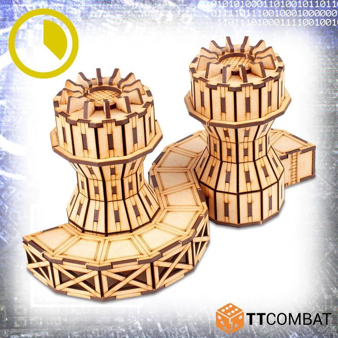 Hovedbilde 15mm SciFi Cooling Towers