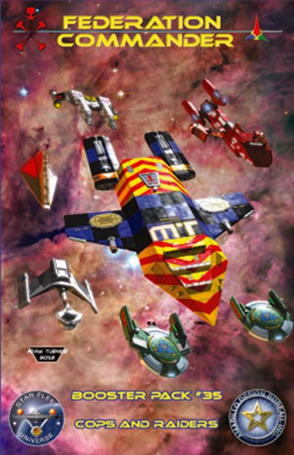 Hovedbilde Federation Commander Booster Pack 35 Cops & ...