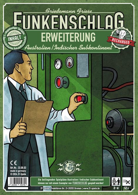 Hovedbilde Funkenschlag Erw. 9 Australien/Indischer ...