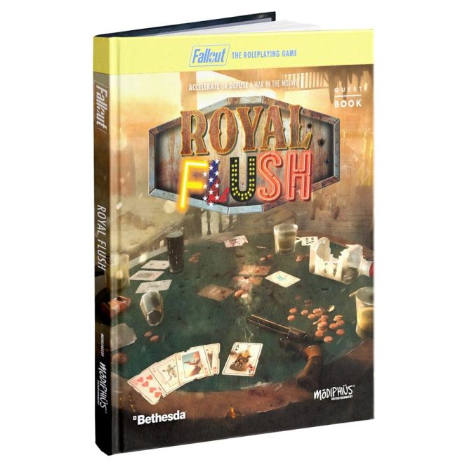 Hovedbilde Fallout RPG Royal Flush Quest Book