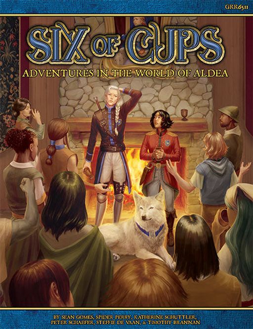 Hovedbilde Blue Rose RPG Six of Cups