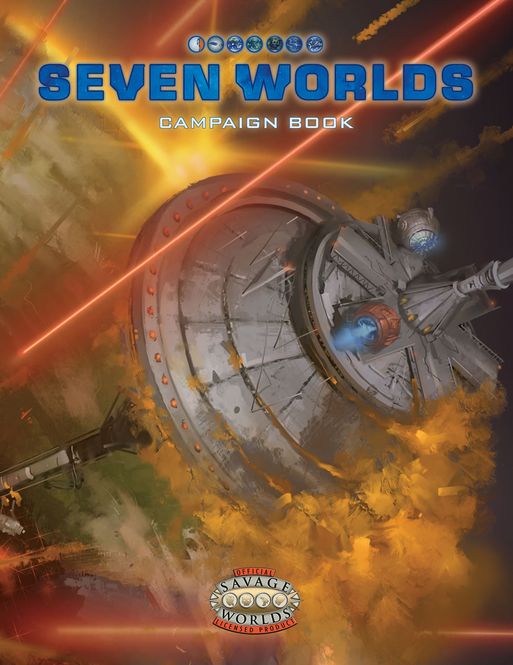 Hovedbilde Seven Worlds: Campaign Book (Savage Worlds)