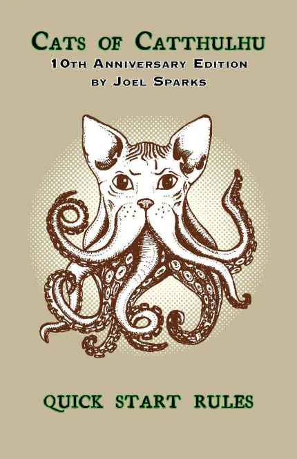 Hovedbilde Cats of Catthulhu Quickstart Rules