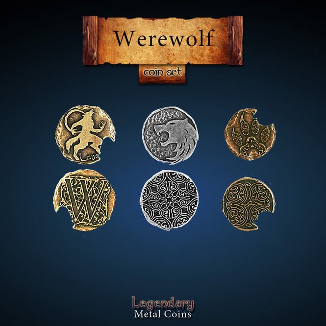 Hovedbilde Werewolf Coin Set (24)