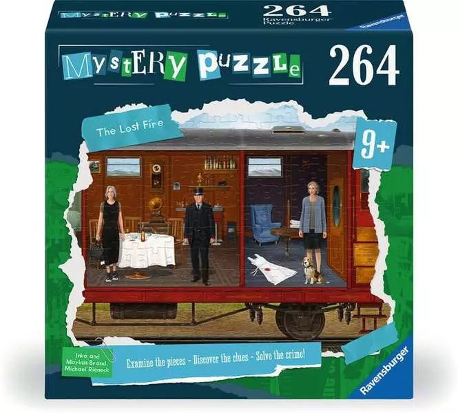 Hovedbilde Puzzle X-Crime Kids The Lost Fire (264)
