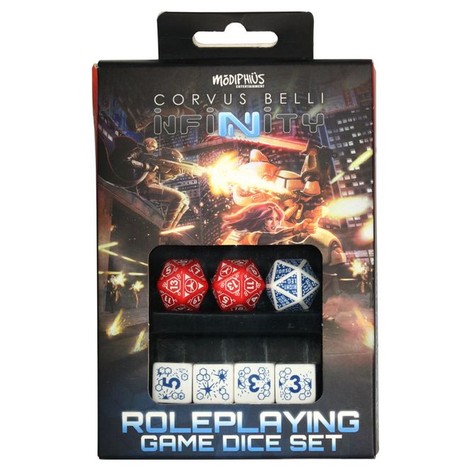 Hovedbilde Infinity RPG Dice Set Nomad Box (7)