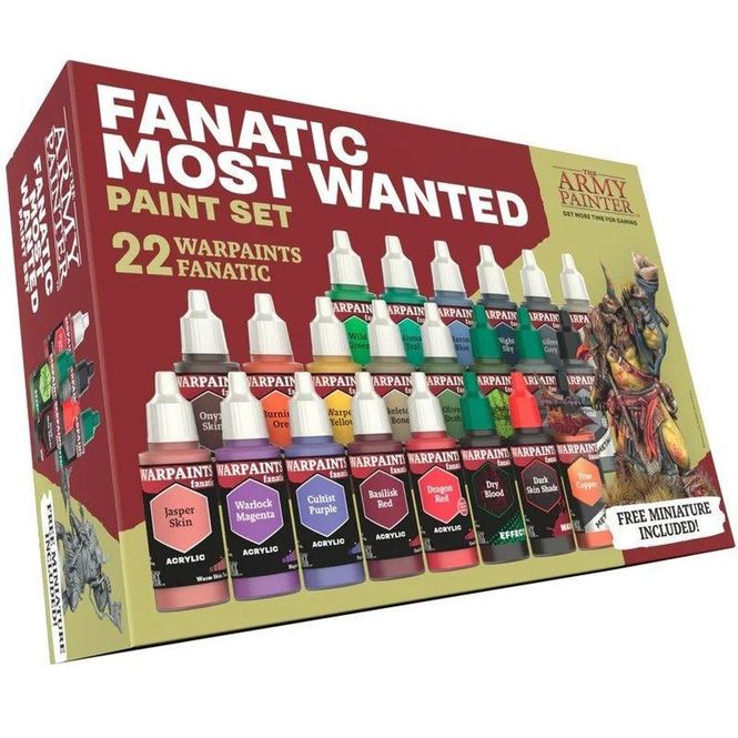 Hovedbilde Army Painter  Fanatic Most Wanted Paint Set