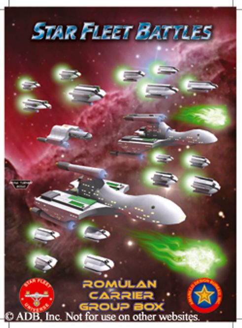 Hovedbilde SFB Starline 2400 Romulan Carrier Group Box