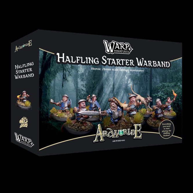 Hovedbilde ArcWorlde Halfling Starter Warband Box (Metal)