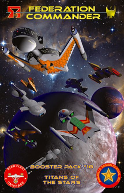 Hovedbilde Federation Commander Booster Pack 18 Titans of ...
