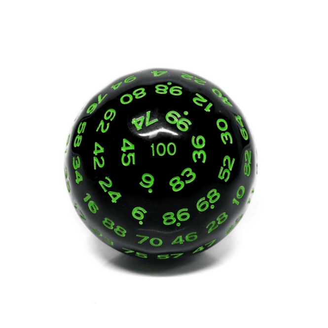 Hovedbilde 45mm D100 Black Opaque with Green Reprint