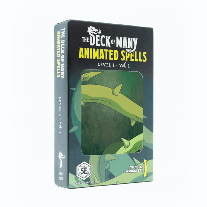 Hovedbilde Deck of Animated Spells Level 1 Volume 1 A-F 5E