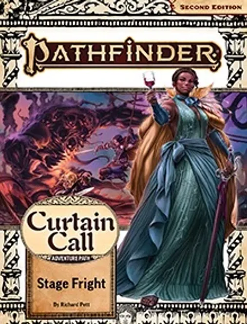 Hovedbilde Pathfinder Adventure Path Stage Fright (Curtain ...