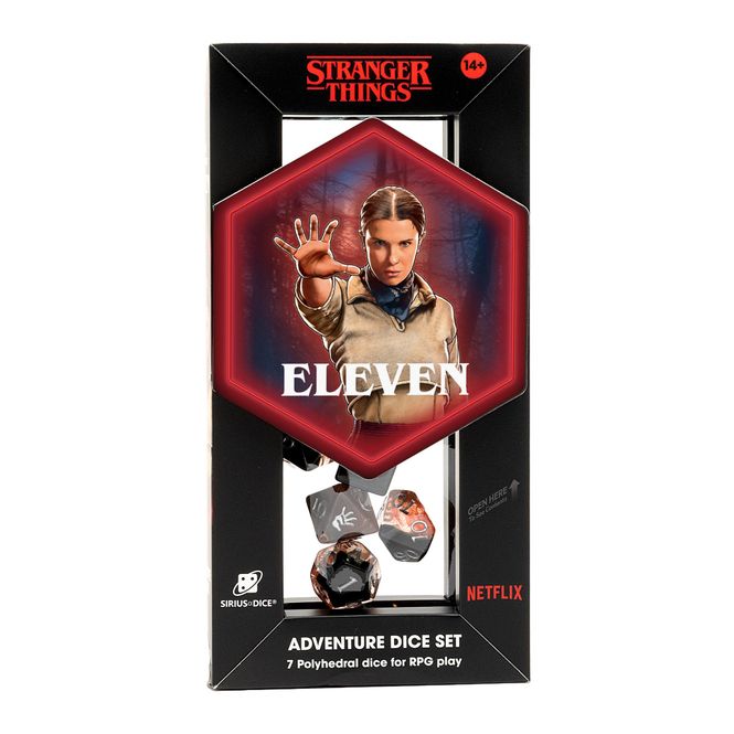 Hovedbilde Stranger Things Adventure Dice Eleven (7)