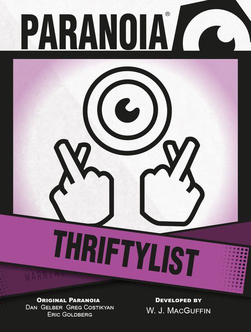 Hovedbilde Paranoia: Thriftylist Deck
