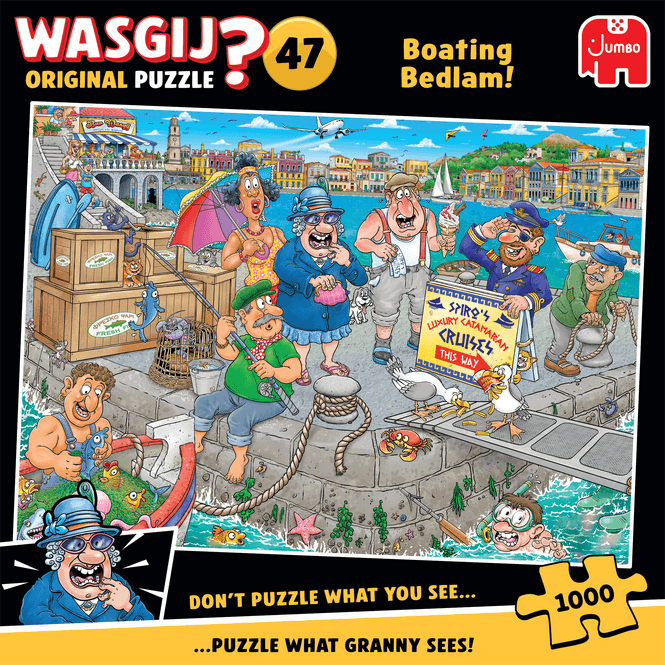 Hovedbilde Wasgij Pieces of Evidence - The Last Cruise