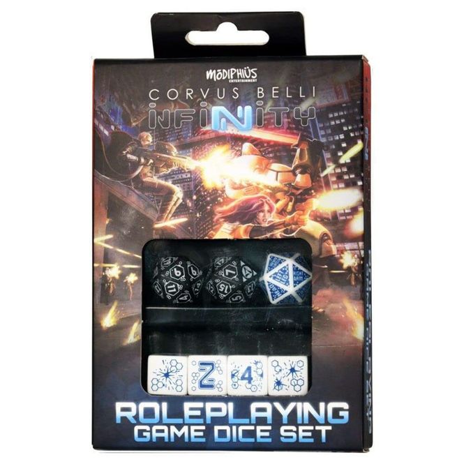 Hovedbilde Infinity RPG Dice Set Tohaa Box (7)