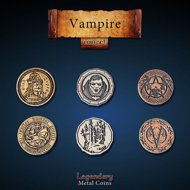 Hovedbilde Vampire Coin Set (24)