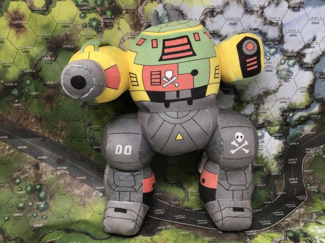 Hovedbilde BattleTech PlushyTech UrbanMech (Pirate)